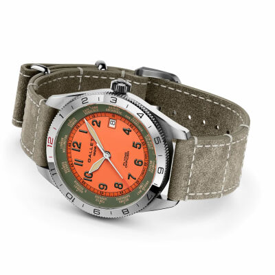 Gallet Flying Officer Automatic 40 watch
