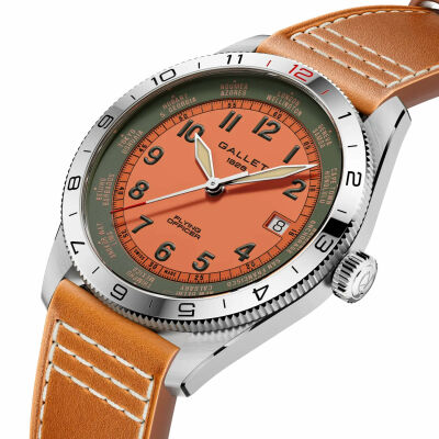 Gallet Flying Officer Automatic 40 watch