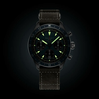 Gallet Multichron Pilot Chronograph 42 watch