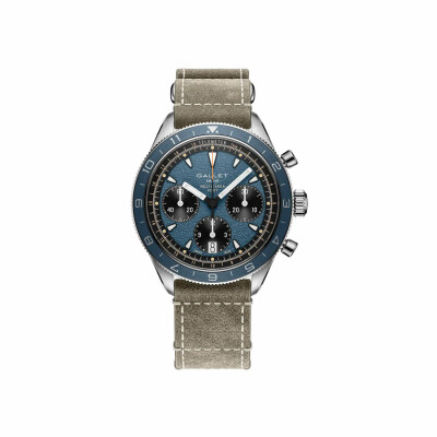 Gallet Multichron Pilot Chronograph 42 watch