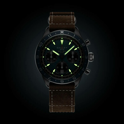 Gallet Multichron Pilot Chronograph 42 watch