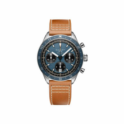 Gallet Multichron Pilot Chronograph 42 watch