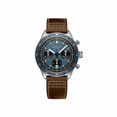Gallet Multichron Pilot Chronograph 42 watch