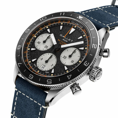Gallet Multichron Pilot Chronograph 42 watch