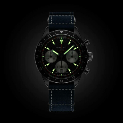 Gallet Multichron Pilot Chronograph 42 watch