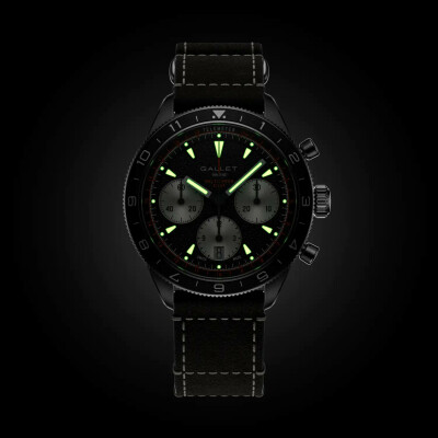 Gallet Multichron Pilot Chronograph 42 watch