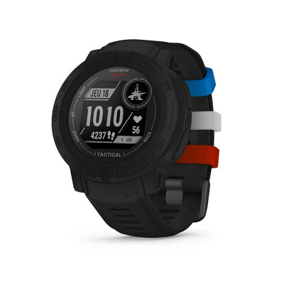 Montre Garmin Instinct 2 Solar Tactical Édition Limitée Sapeurs Pompiers de Paris 010-02627-0A