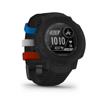 Montre Garmin Instinct 2 Solar Tactical Édition Limitée Sapeurs Pompiers de Paris 010-02627-0A