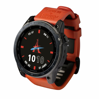 Montre Garmin Tactix 7 AMOLED Édition Limitée Sapeurs Pompiers de Paris 010-02931-0A