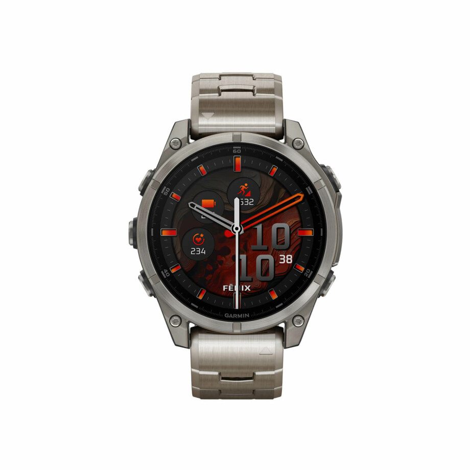 Garmin fēnix® 8 47mm AMOLED Titanium 010-02904-40 watch