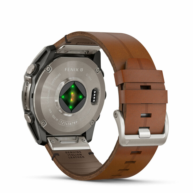 Montre Garmin fēnix® 8 51mm AMOLED Titanium 010-02905-40