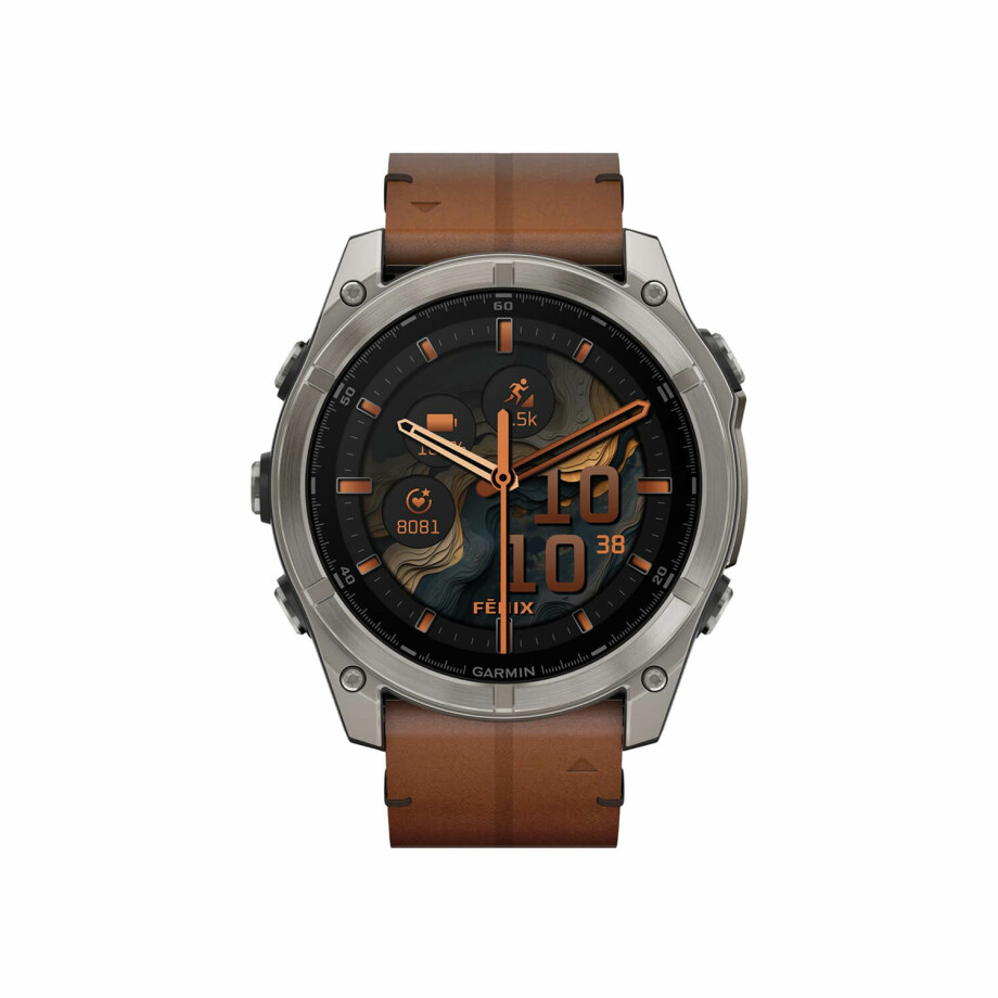 Montre Garmin fēnix® 8 51mm AMOLED Titanium 010-02905-40