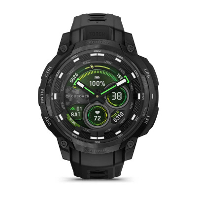 Montre Garmin Instinct® Crossover AMOLED Tactical Edition 010-03398-02