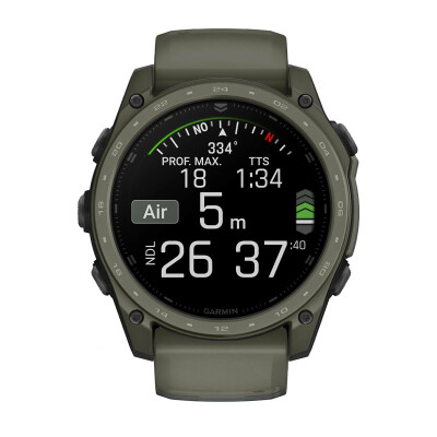 Montre Garmin tactix® 8 51mm AMOLED Cerakote® 010-04553-11