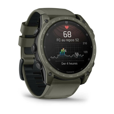 Montre Garmin tactix® 8 51mm AMOLED Cerakote® 010-04553-11