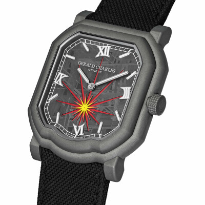 Montre Gerald Charles Maestro 2.0 Météorite Darkblast Édition Limitée