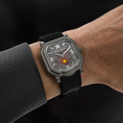 Montre Gerald Charles Maestro 2.0 Météorite Darkblast Édition Limitée