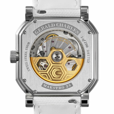 Montre Gerald Charles Maestro 2.0 Météorite Silver Édition Limitée