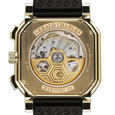 Montre Gerald Charles Maestro 3.0 Chronograph Gold Brown