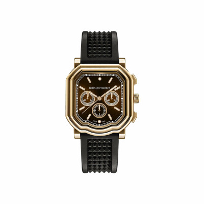 Montre Gerald Charles Maestro 3.0 Chronograph Gold Brown
