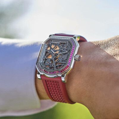 Gerald Charles Maestro 8.0 Squelette Gem-Set Rubies Limited Edition watch