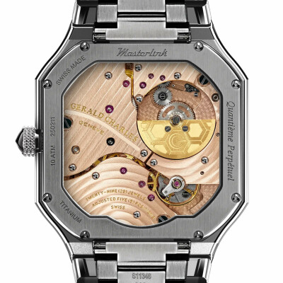Montre Gerald Charles Masterlink Perpetual Calendar Fumé Dial