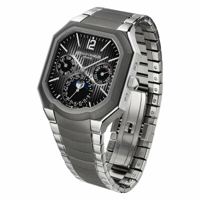 Montre Gerald Charles Masterlink Perpetual Calendar Fumé Dial