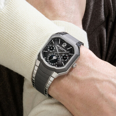 Montre Gerald Charles Masterlink Perpetual Calendar Fumé Dial