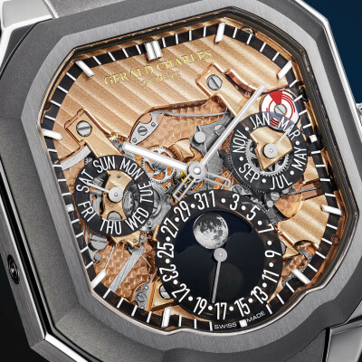 Montre Gerald Charles Masterlink Perpetual Calendar Sapphire Dial
