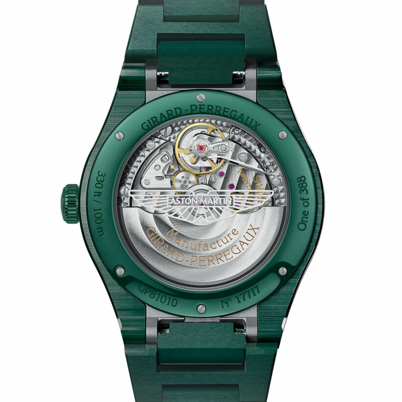 Girard-Perregaux Laureato 42mm Green Ceramic Aston Martin Limited Edition watch