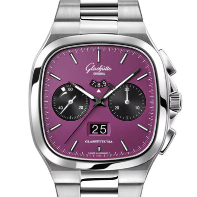 Montre Glashütte Original Vintage Seventies Chronographe Date Panorama Édition Limitée