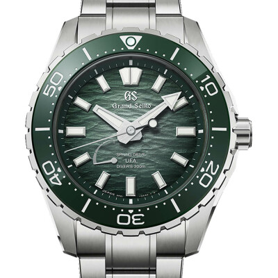 Grand Seiko Evolution 9 Spring Drive U.F.A. Ushio 300 Diver SLGB025 watch