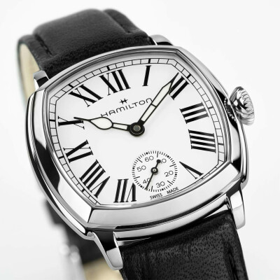 Montre HAMILTON American Classic Cushion Mechanical 30mm H36109710