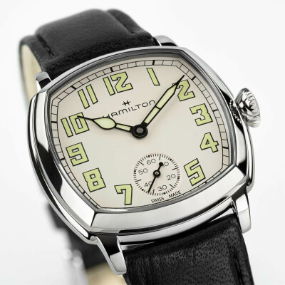 Montre HAMILTON American Classic Cushion Mechanical 30mm H36109720