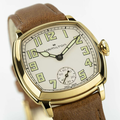Montre HAMILTON American Classic Cushion Mechanical 30mm H36119520