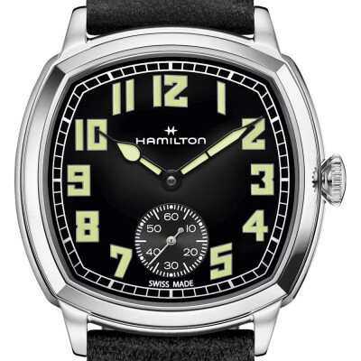Montre HAMILTON American Classic Cushion Mechanical 34mm H36129730