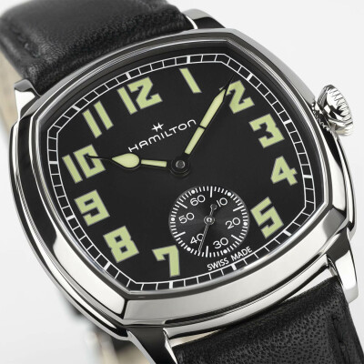 Montre HAMILTON American Classic Cushion Mechanical 34mm H36129730