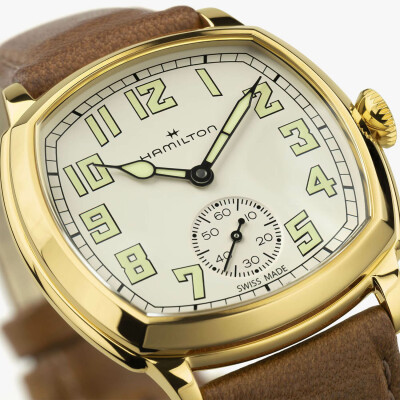 Montre HAMILTON American Classic Cushion Mechanical 34mm H36139520
