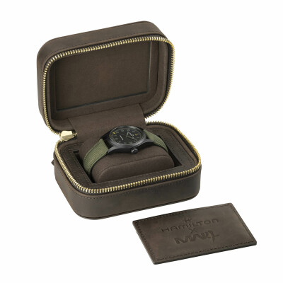 Montre HAMILTON x Call of Duty Modern Warfare 4 Khaki Fiel Mechanical Édition Spéciale H70475930