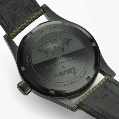Montre HAMILTON x Call of Duty Modern Warfare 4 Khaki Fiel Mechanical Édition Spéciale H70475930