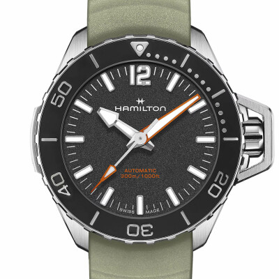 Montre Hamilton Khaki Navy Frogman Auto H77455331