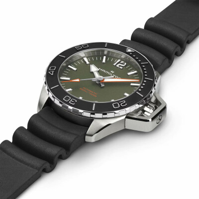 Montre Hamilton Khaki Navy Frogman Auto H77455360