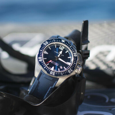 Montre HAMILTON Khaki Navy Frogman Auto H77705345