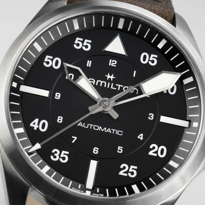 Montre Hamilton Khaki Aviation Pilot Auto 39mm H76305530