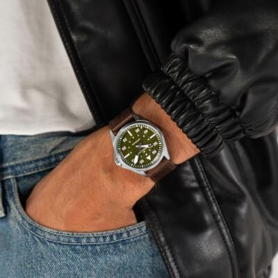 Montre HAMILTON Khaki Aviation Pilot Auto 39mm H76305560