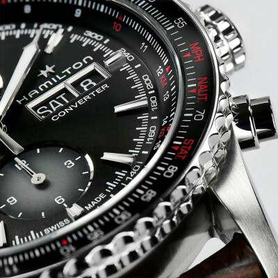 Montre Hamilton Khaki Aviation Converter Auto Chrono H76726530
