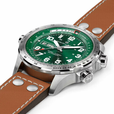 Montre HAMILTON Khaki Aviation X-Wind  Day Date Auto H77735560