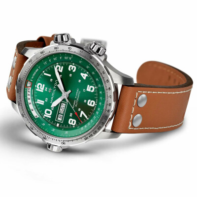 Montre HAMILTON Khaki Aviation X-Wind  Day Date Auto H77735560