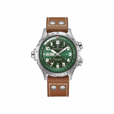 Montre HAMILTON Khaki Aviation X-Wind  Day Date Auto H77735560