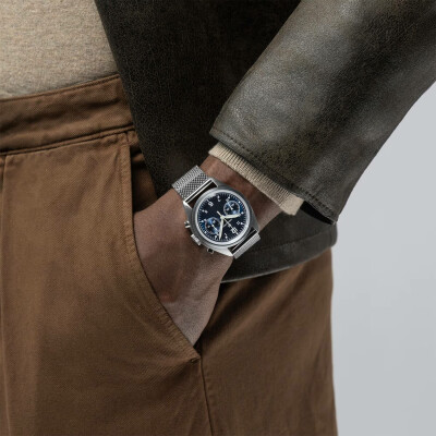 Montre HAMILTON Khaki Aviation Pilot Pioneer Mechanical Chrono H76409140
